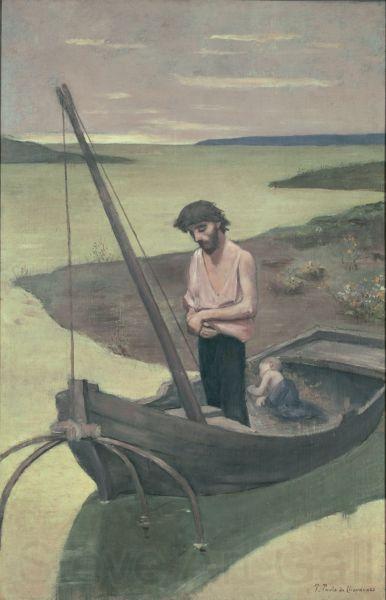 Pierre Puvis de Chavannes Poor Fisherman Spain oil painting art